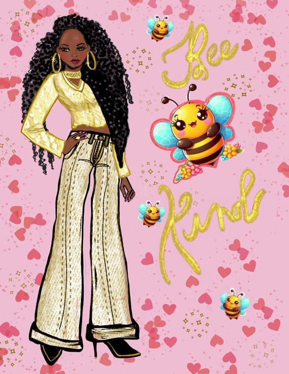 Be kind, motivational card, gift