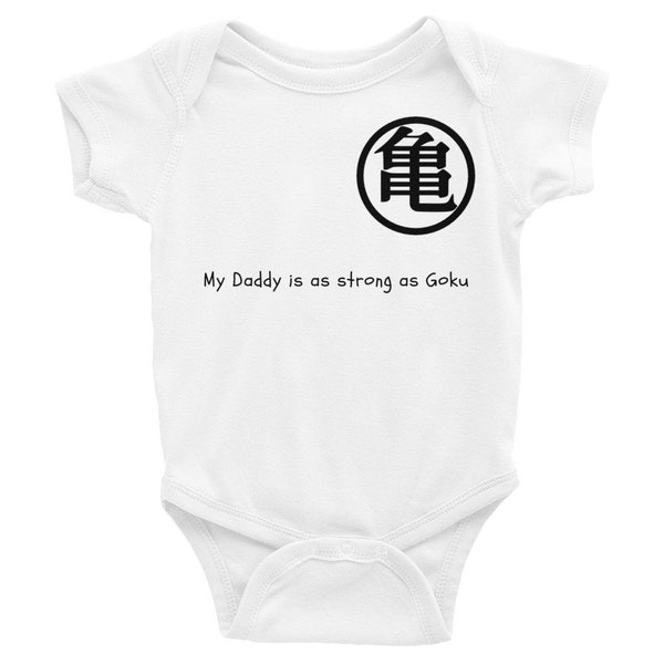 Fun Dragon Ball Z Anime Inspired Baby Grow - Newborn Present Gift for Babies Birthday Funny Hilarious Anime Babygrow Japanese Baby Clothes