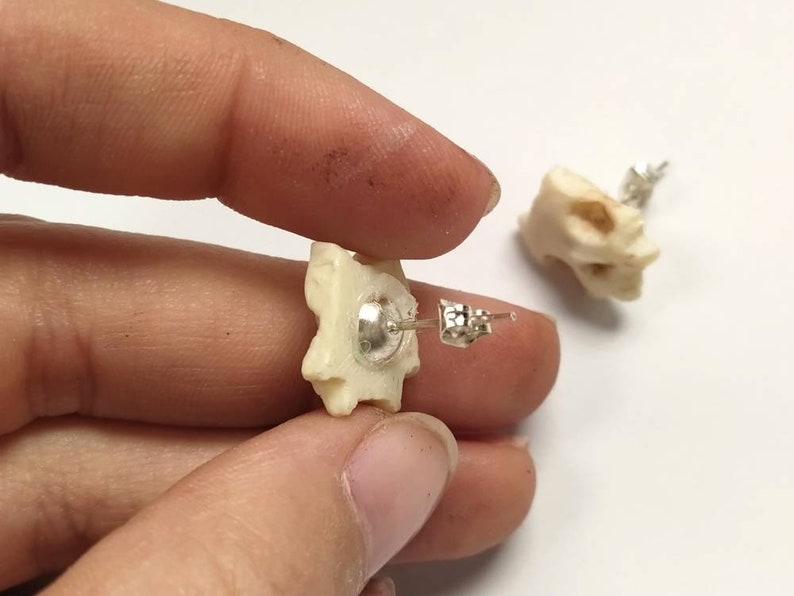 dark baphomet seal Cuthulhu Cat Skull inverted staff Earrings Halloween Ghost earrings goth horror satanic star