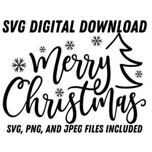 Merry Christmas SVG