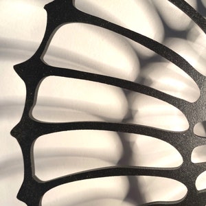 LED, Nautilus, Wandleuchte mit Schattenwurf aus Holz, warmweiß zdjęcie 7