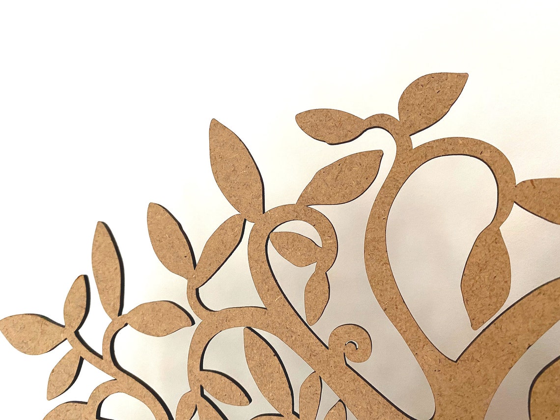 Baum des Lebens Wandlampe Holz Deckenlampe | Etsy