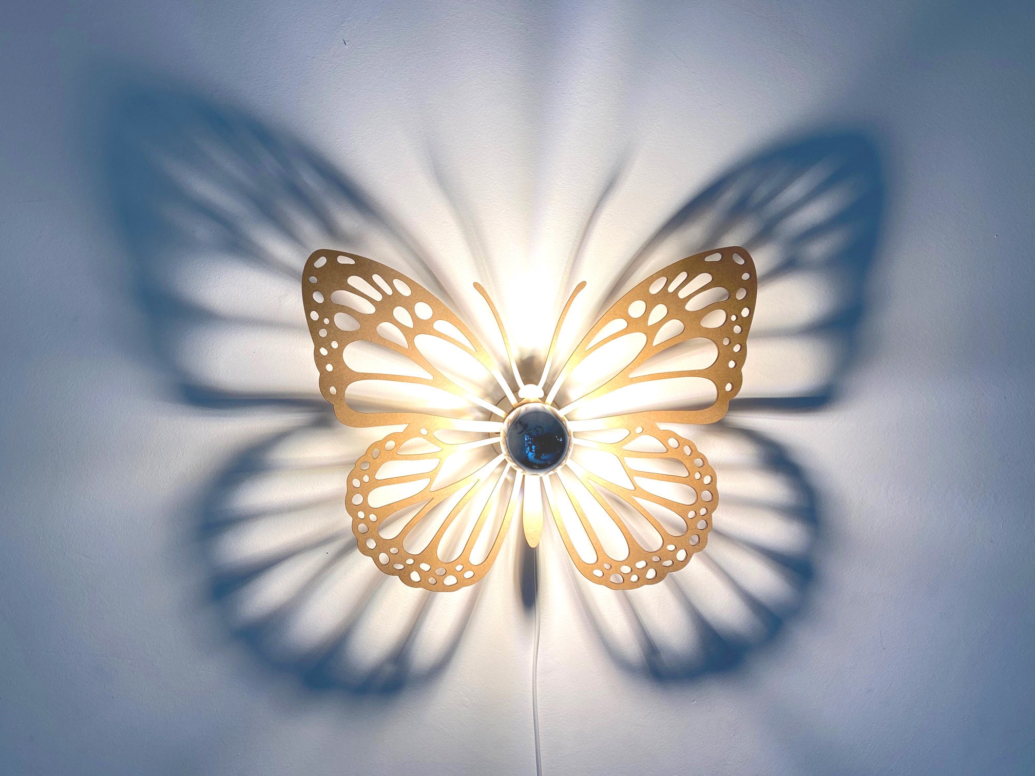 Butterfly wall lamp deals