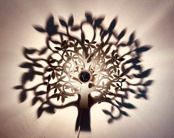 Tree of life, shadow light, modern light, wall lamp