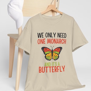 Monarch Butterfly T-Shirt: Unisex Colorful Nature Tee