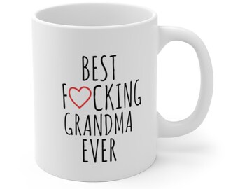 Grappige oma mok - beste oma ooit koffiekopje - hilarische grootmoeder cadeau