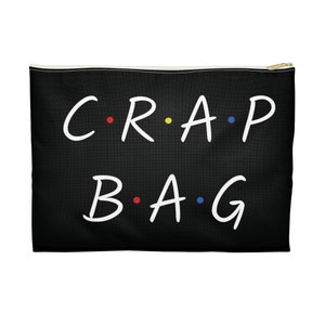 CRAP BAG Bolsa con cremallera Bolsa de cosméticos