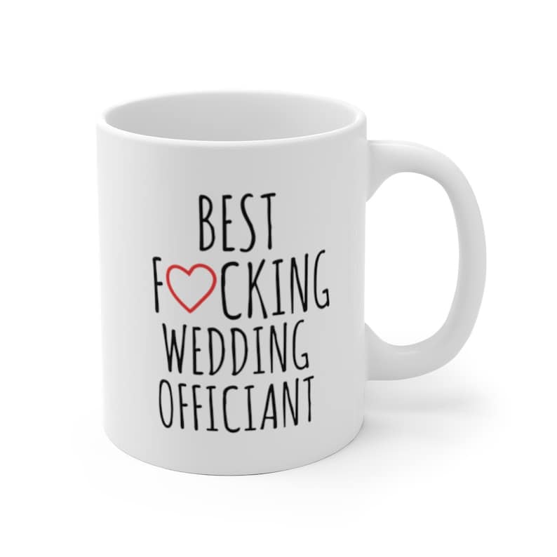 Wedding Officiant Gift Best Wedding Officiant Coffee Mug | Etsy