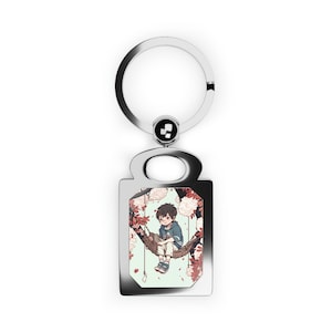 Omori Keychain Rectangle Photo Keyring