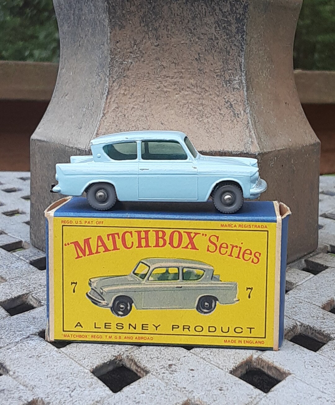 MATCHBOX SERIES FORD Corsair + Boîte D'origine N°45 Made In England By
