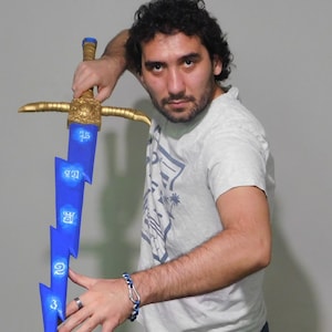 Custom Cosplay Sword Commission: Handmade EVA Foam Prop