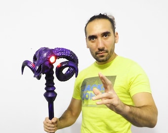 Custom Cosplay Staff Commission - Handmade Prop Replica