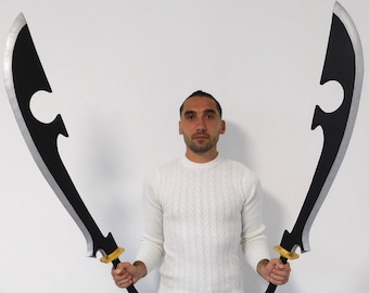 Custom Cosplay Swords Commission: Handmade Prop Replica