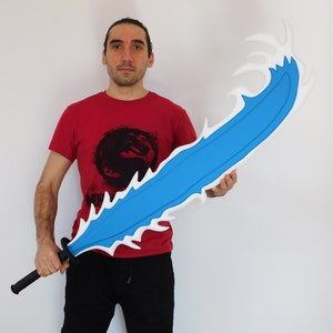 Custom Cosplay Sword Commission: Handmade Prop Replica