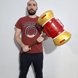 Custom Cosplay Hammer Prop Replica: Handmade to Order