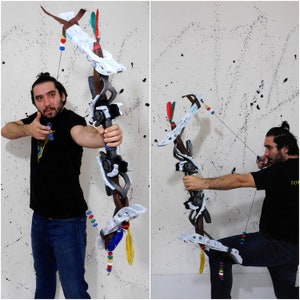 Custom Foam Cosplay Bow Commission: Handmade Prop