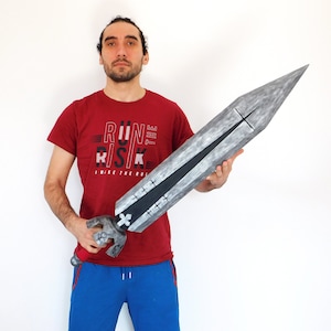 Custom Cosplay Sword Commission: Handmade Prop Replica