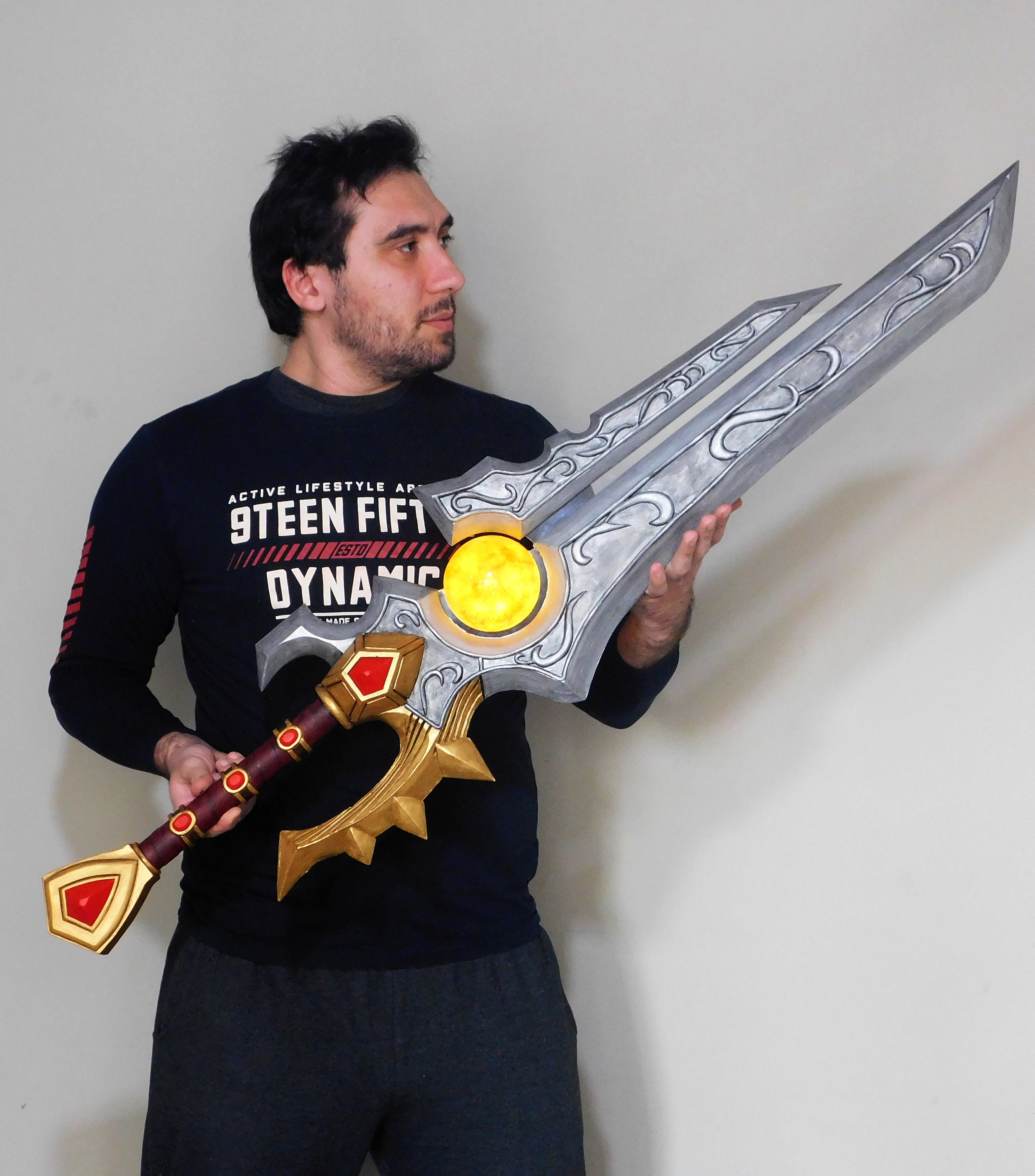 Custom Cosplay Sword Commission - Handcrafted Fantasy Blade for Cosplay & Display