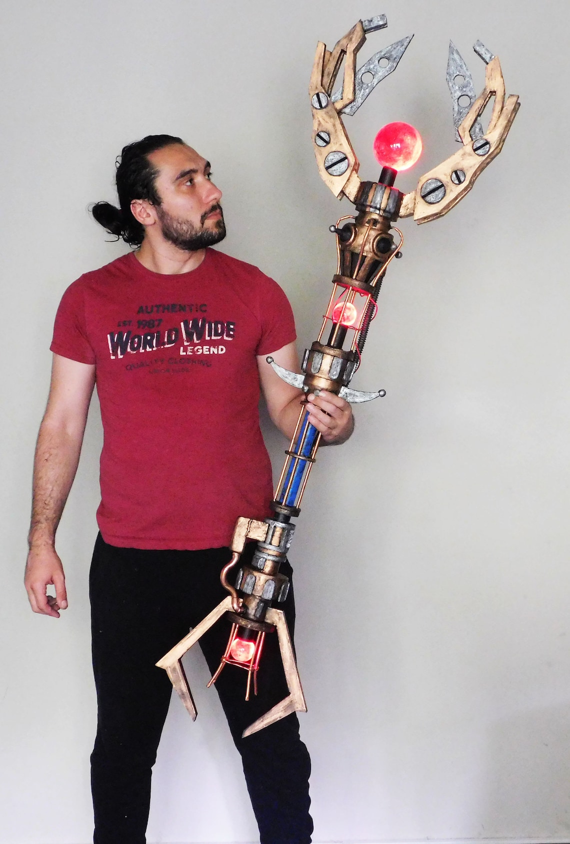 Custom Cosplay Staff Commission Cosplay Props Custom Order Etsy