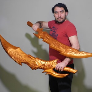 Custom Cosplay Sword Commission: Handmade Prop Replica