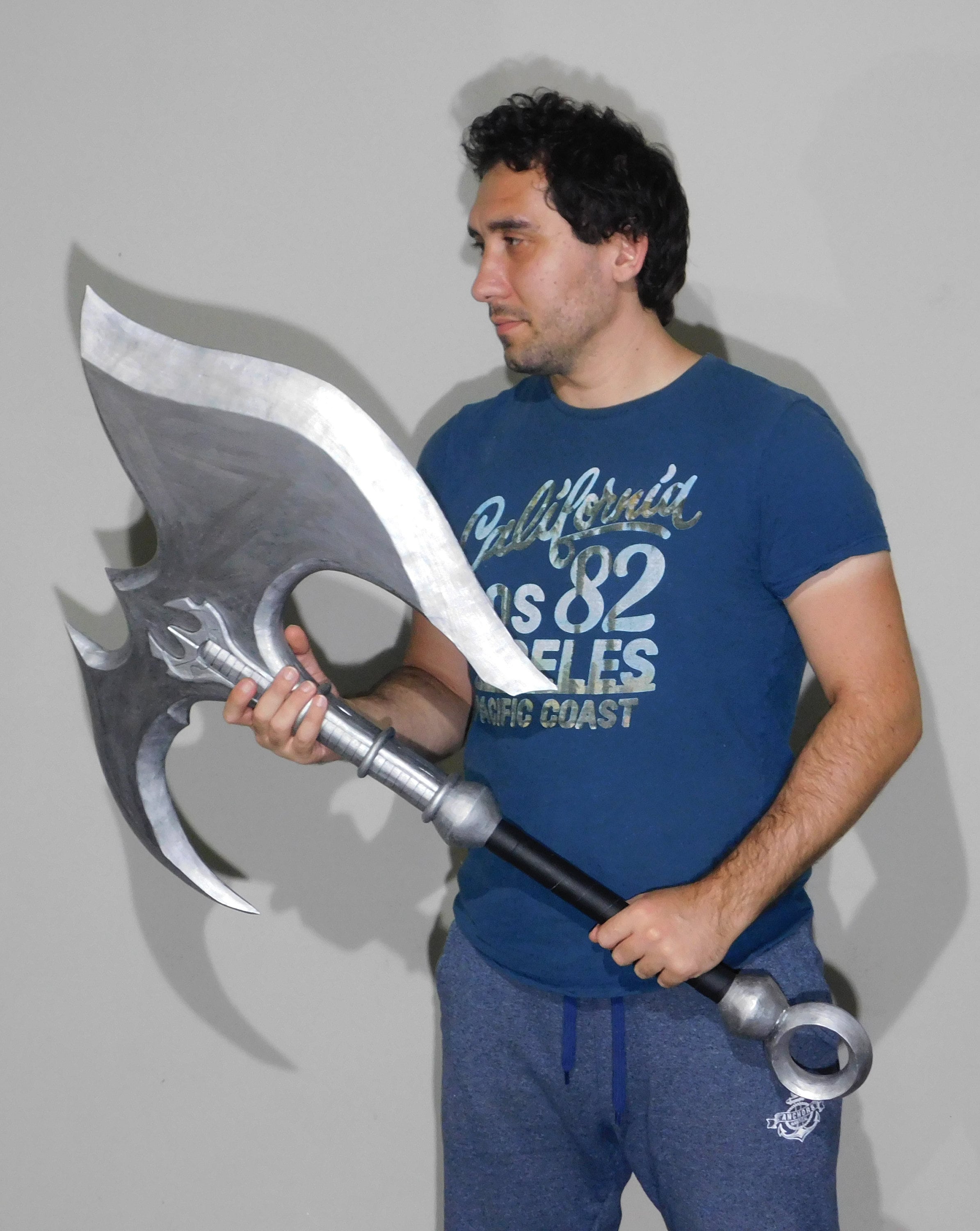 Custom cosplay axe commission cosplay props custom order Etsy