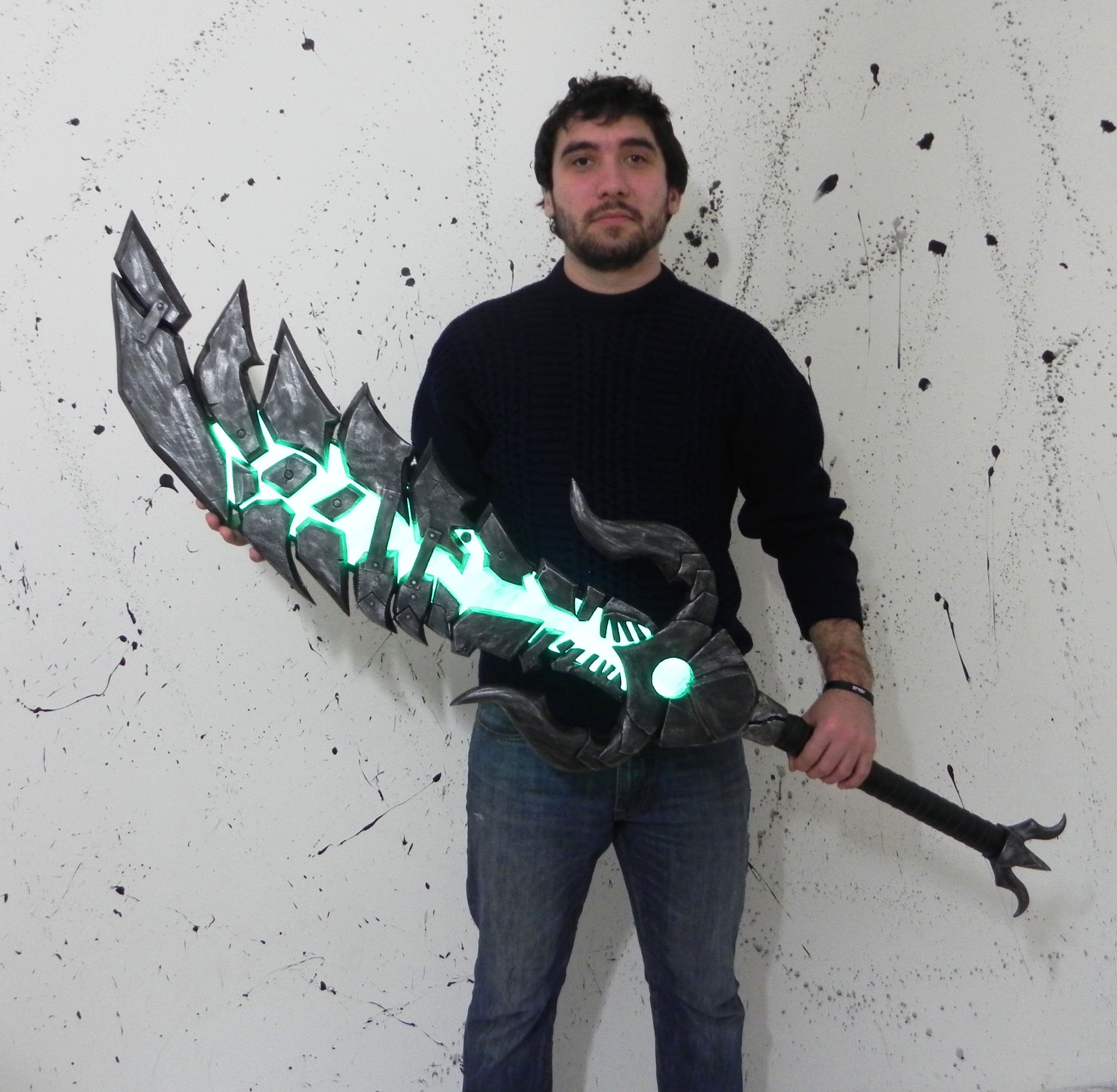 Custom Cosplay Sword Commission - Handcrafted Fantasy Blade for Cosplay & Display