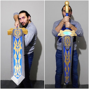 Custom Cosplay Sword Replica: Handmade Prop Commission