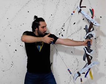 Custom Foam Cosplay Bow Commission: Handmade Prop