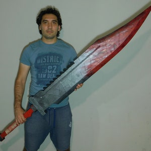 Custom Cosplay Sword Commission - Handcrafted Fantasy Blade for Cosplay & Display