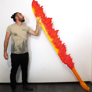Custom Cosplay Sword Commission: Handmade Foam Prop