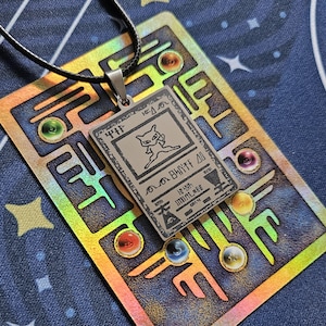 Ancient Mew Stainless Steel Necklace