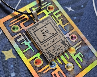 Ancient Mew Stainless Steel Necklace