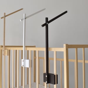 Support Mural Equerre Pour Mobile Bebe En Bois Massif Etsy