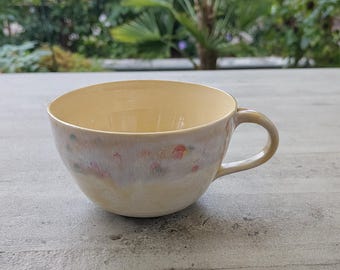 Jumbo mug, ceramic, handmade, approx. 500 ml