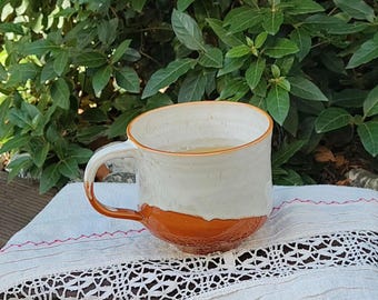 Jumbo mug food bowl ceramic soup muesli handmade approx. 800 ml