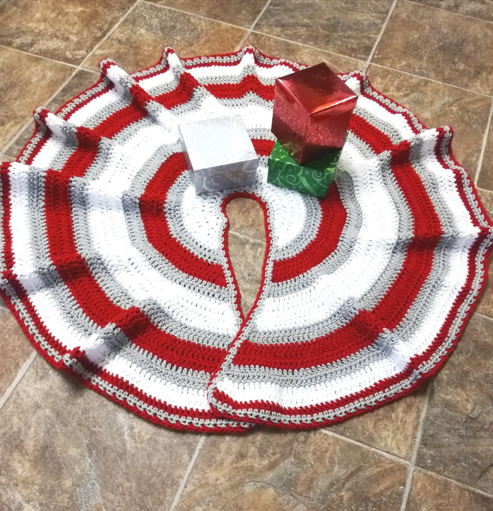 Ohio State Christmas Tree Skirt 