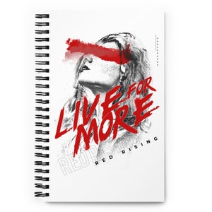 Live for More Spiral notebook
