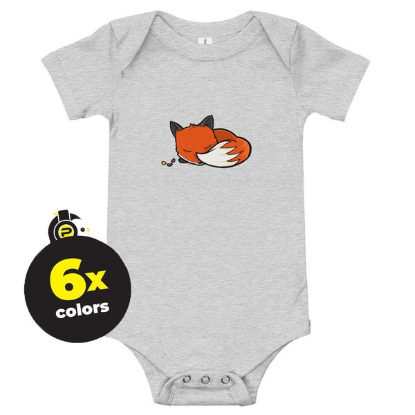 Sleepy Sophocles - Red Rising Baby Short Sleeve One Piece