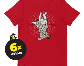 Hic Est Lupus (Explicit) - Red Rising Unisex T-Shirt