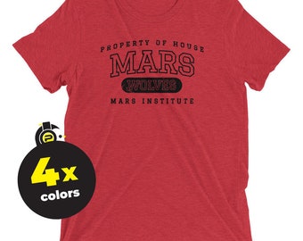 Property of House Mars Mars Institute - Red Rising Unisex T-Shirt