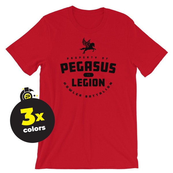 Pegasus Legion - Red Rising Unisex T-Shirt