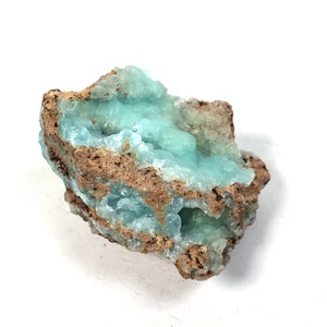 Blue Hemimorphite Crystal Formation