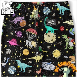 Space Dinosaurier Jugend Sweathose-Personalisiert Dinosaurier Jugend Sweathose-Future Paleontologist Sweatpants
