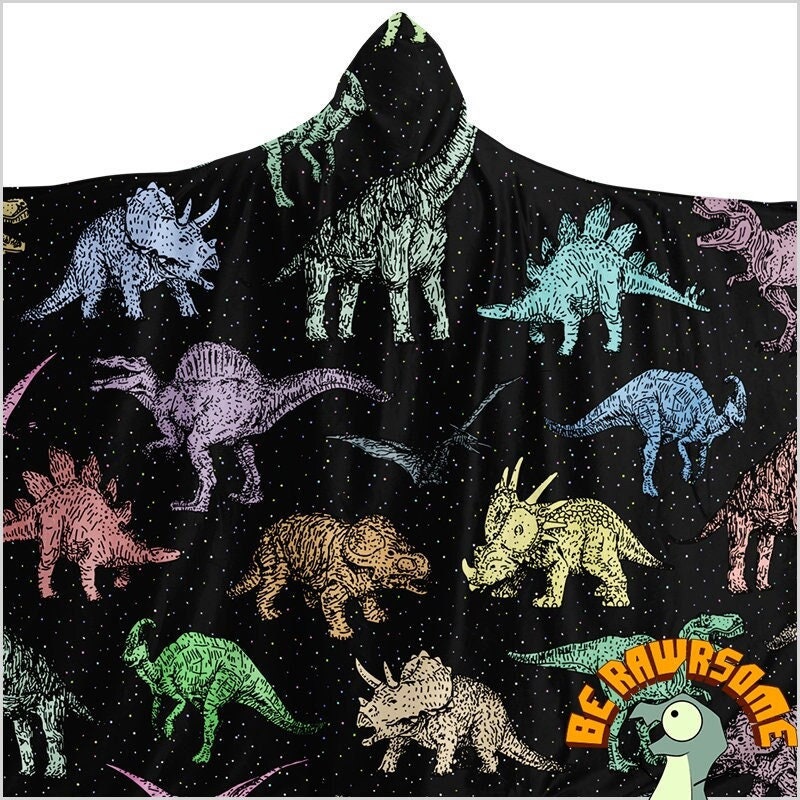 Paleontology Blanket Etsy