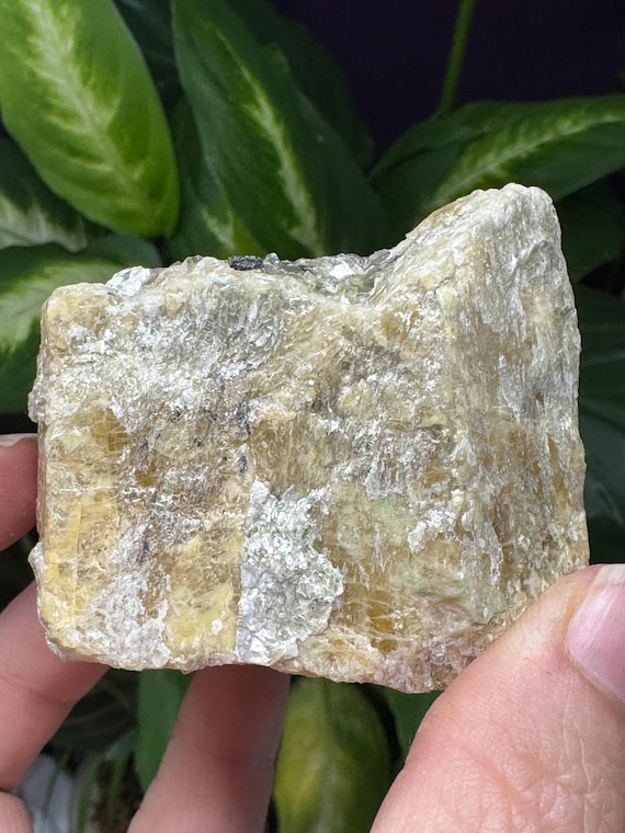 North Carolina Canford Prospect Heliodor with Mica~Mitchell County NC~Ex Terry Ledford Col. ~Nature Made Goods aka Ledford’s Minerals