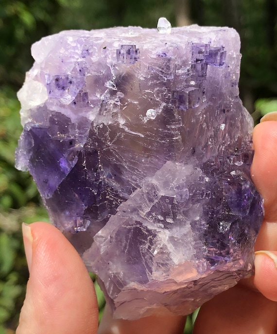 Fluorite and Calcite with Pyrite inclusions