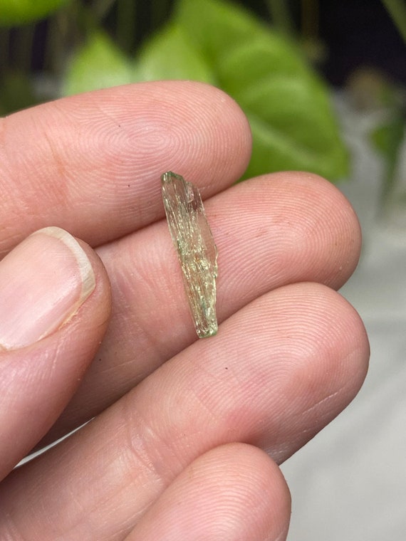 Rare Chromium Green North Carolina Hiddenite Crystal