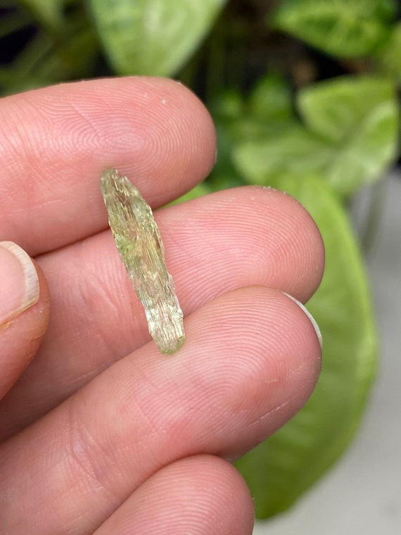 Rare Chromium Green North Carolina Hiddenite Crystal