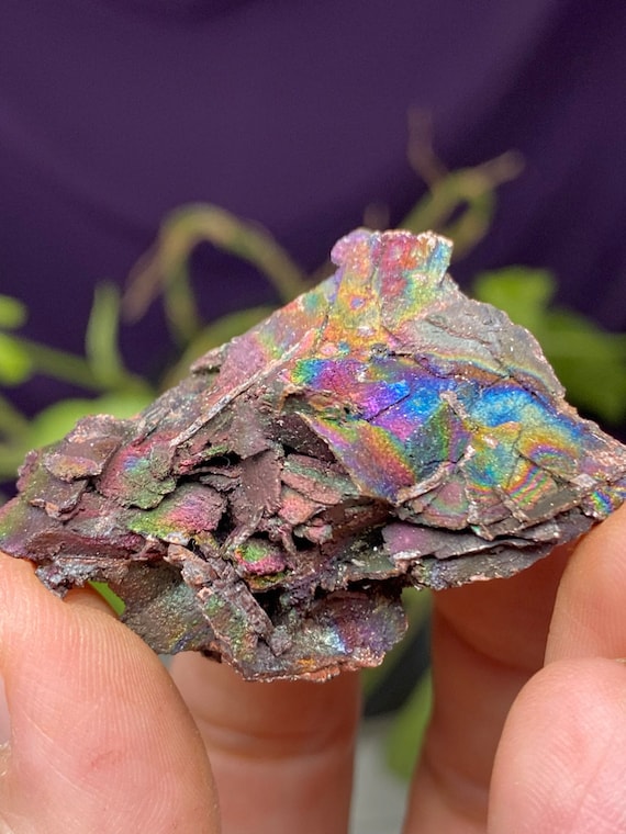 Colorful Graves Mountain Quartz and Kyanite with Iridescent Hematite