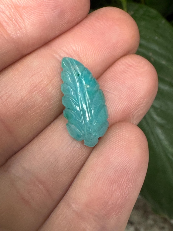 High Quality Gem Silica Leaf Carving~Inspiration Mine, Arizona~Nature Made Goods~Ledford’s Minerals